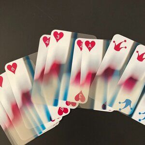 umbra H20 Clear Waterproof Playing Cards